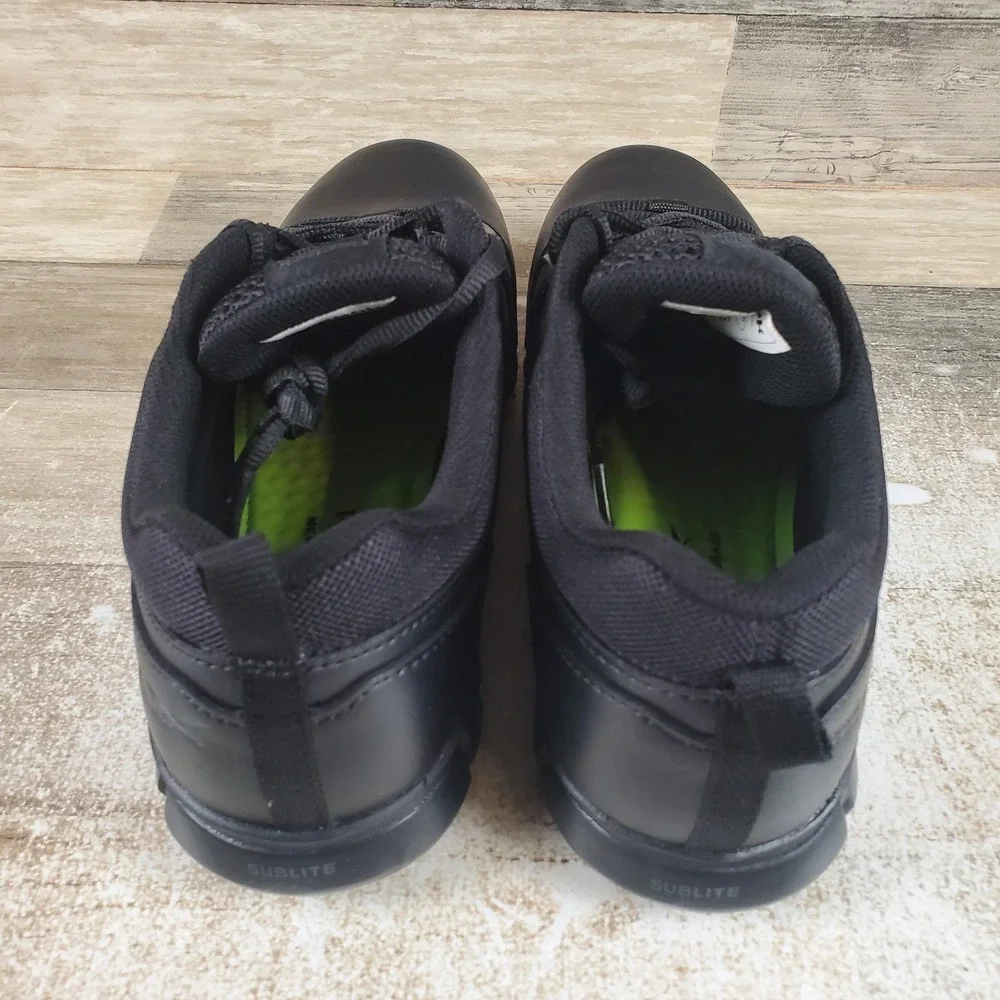 Reebok Sublite Cushion Tactical‎ Mens Shoes Sz 8.5 Black Lightweight Alloy Toe